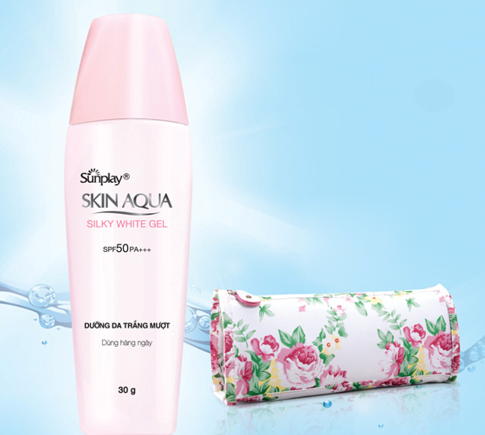 Sunplay Skin Aqua Silky White Gel SPF 50 PA+++