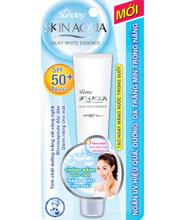 Sunplay Skin Aqua Silky White Essence SPF 50+ PA+++