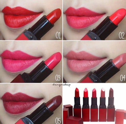 Chất son BbiA last Lipstick Red Series 