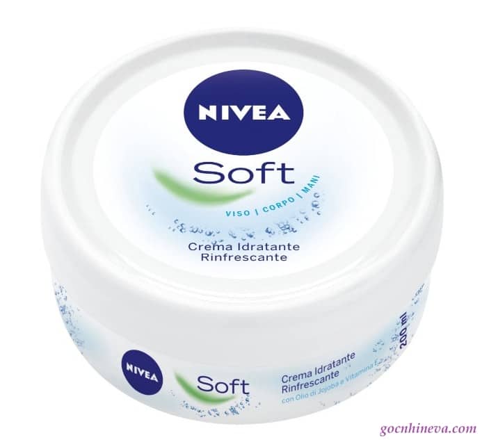 Kem dưỡng ẩm Nivea Soft dưỡng ẩm cho da mặt và toàn thân