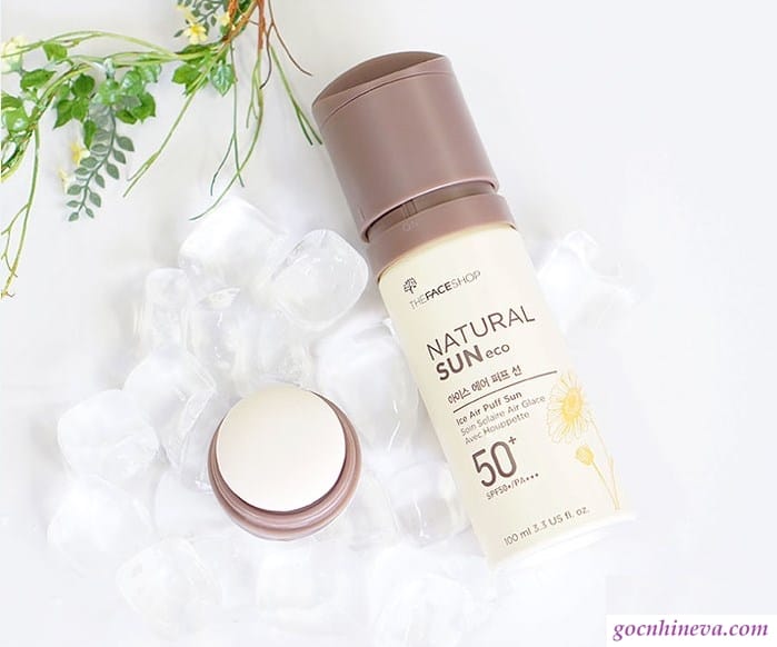 The Face Shop Natural Sun ECO Ice Air Puff SPF50 PA+++