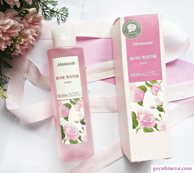 Mamonde Rose Water Toner hơn 90% nước hoa hồng tự nhiên, an toàn, hiệu quả