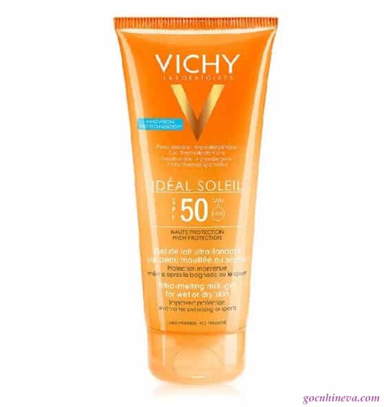 Vichy Ideal Soleil Milk Gel SPF 50 chống nắng hiệu quả