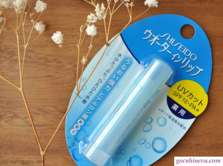 Shiseido Water in Lip không chì không màu, không mùi