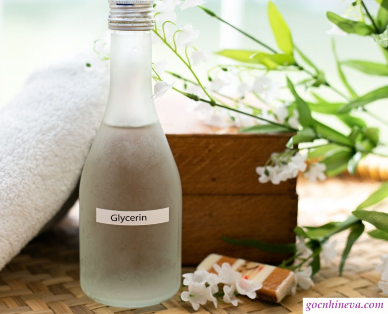 Glycerin giúp dưỡng ẩm, cung cấp độ ẩm cần thiết cho da