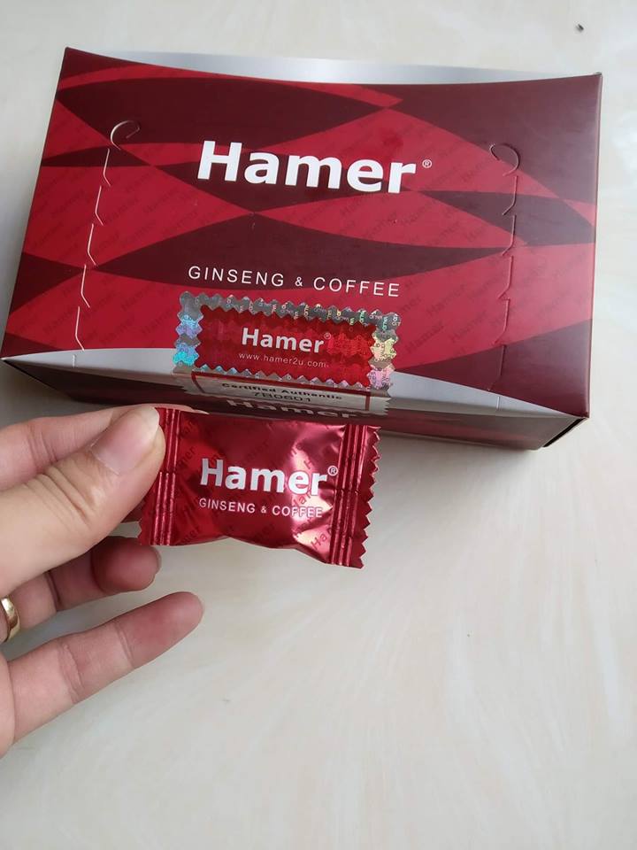 Kẹo sâm Hamer chính hãng Malaysia