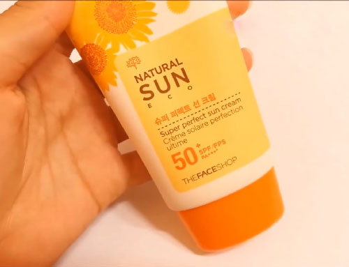 The Face Shop Natural Sun Eco Super Perfect Sun Cream