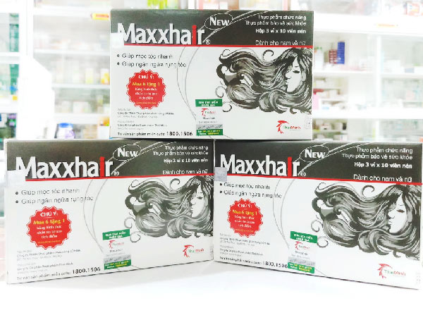 Thuốc trị rụng tóc maxxhair