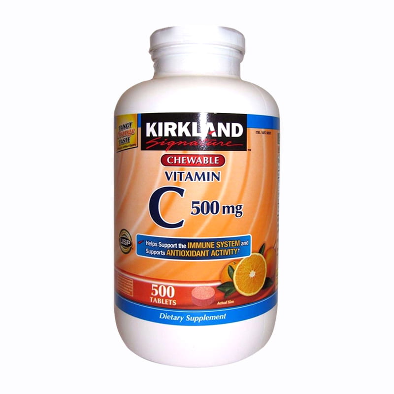 Viên uống bổ sung Vitamin C 500mg Kirkland