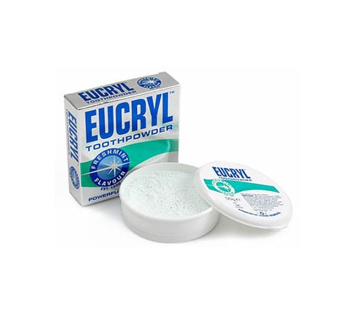 Hướng dẫn sử dụng bột trắng răng eucryl đúng cách﻿