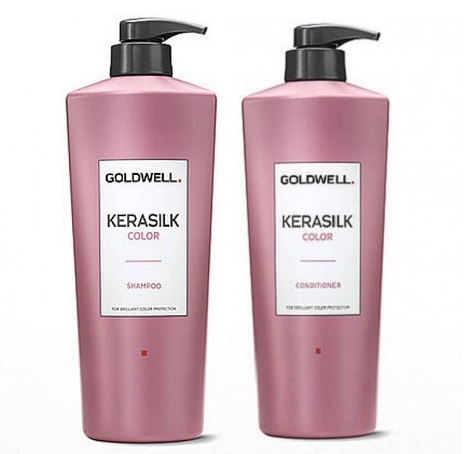 Dầu gội bảo vệ màu nhuộm Goldwell Kerasilk Color Shampoo