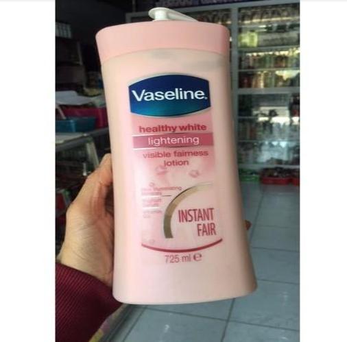 Sữa dưỡng thể Vaseline Healthy White Lightening Visible Fairness Lotion