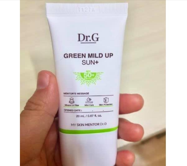 Công dụng của kem chống nắng Dr.G Green Mild Up Sun 50ml