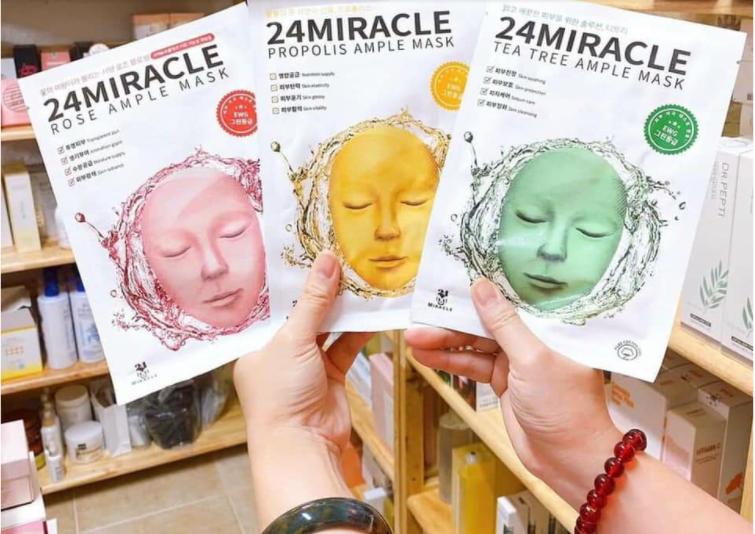 Mặt nạ dưỡng da 24 Miracle Ample Mask có tốt không?