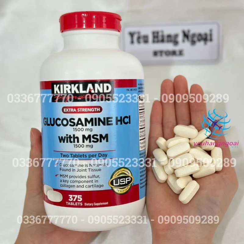 Glucosamine Hydrochloride trong Thực phẩm và Thực phẩm chức năng