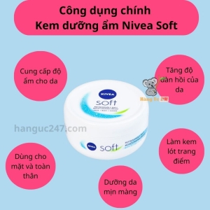 Nivea Soft Là Gì? Khám Phá Công Dụng Và Thành Phần Dưỡng Ẩm Da