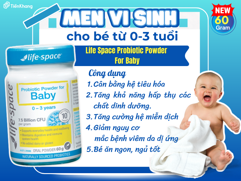 Probiotic Powder For Baby Là Gì? Lợi Ích Và Cách Dùng Cho Trẻ Em