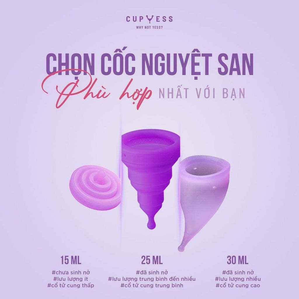 Cách Chọn Cốc Nguyệt San Phù Hợp