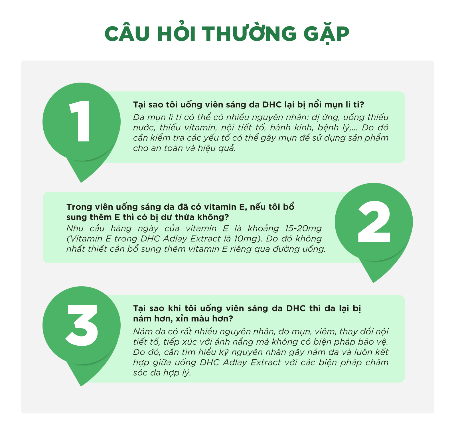 Câu Hỏi Thường Gặp Về DHC