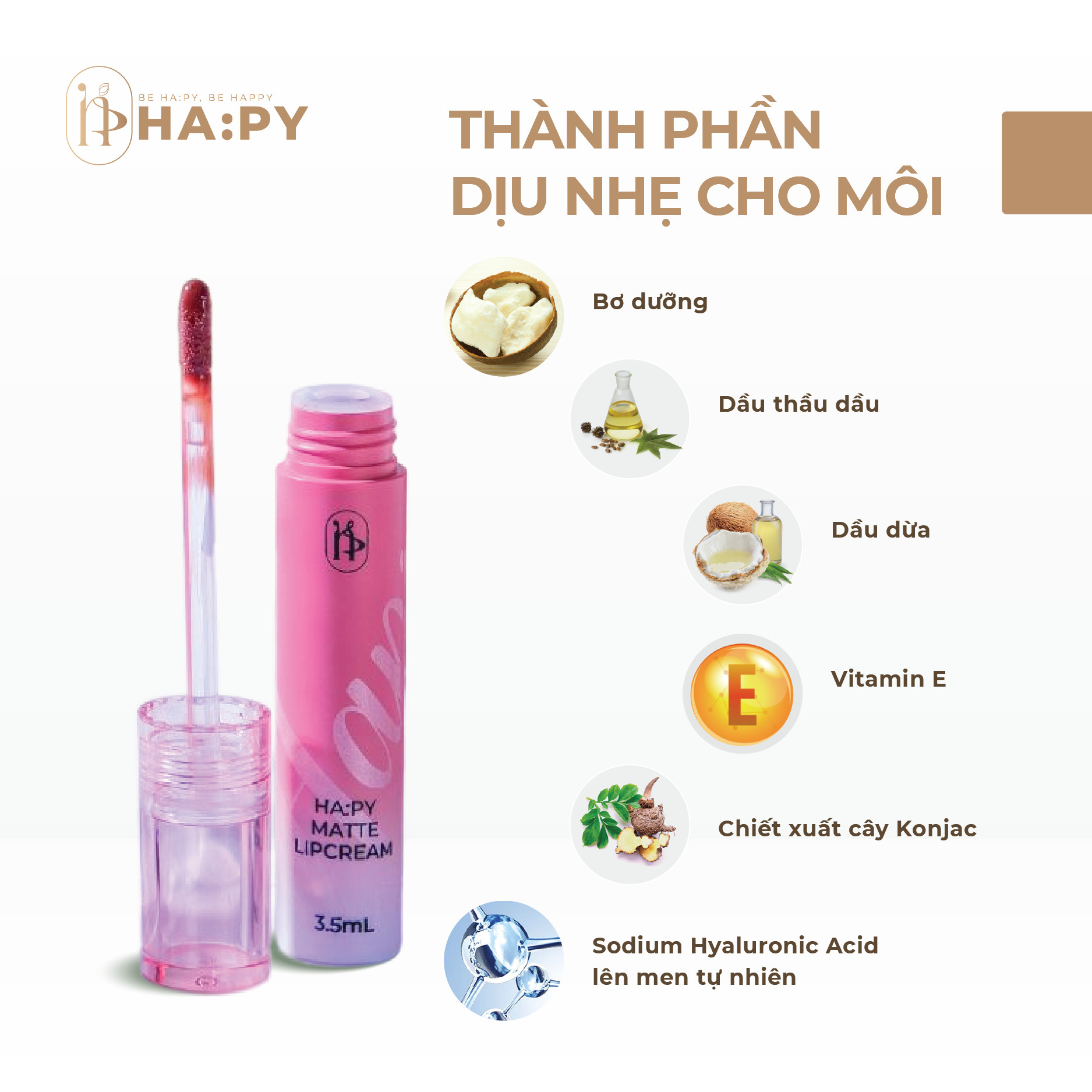 Thành Phần Chính Của Son Matte